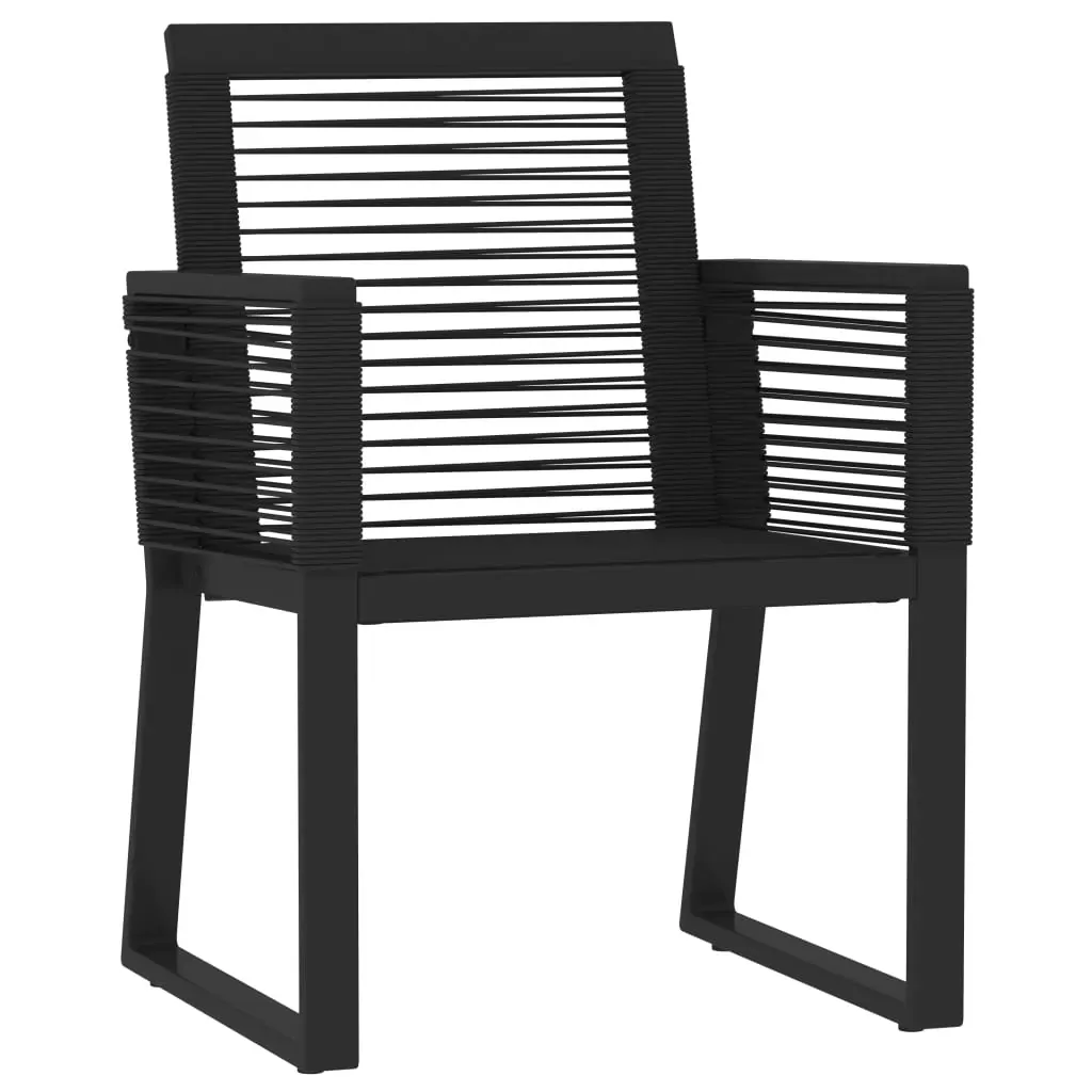 Garden Dining Set Black Price