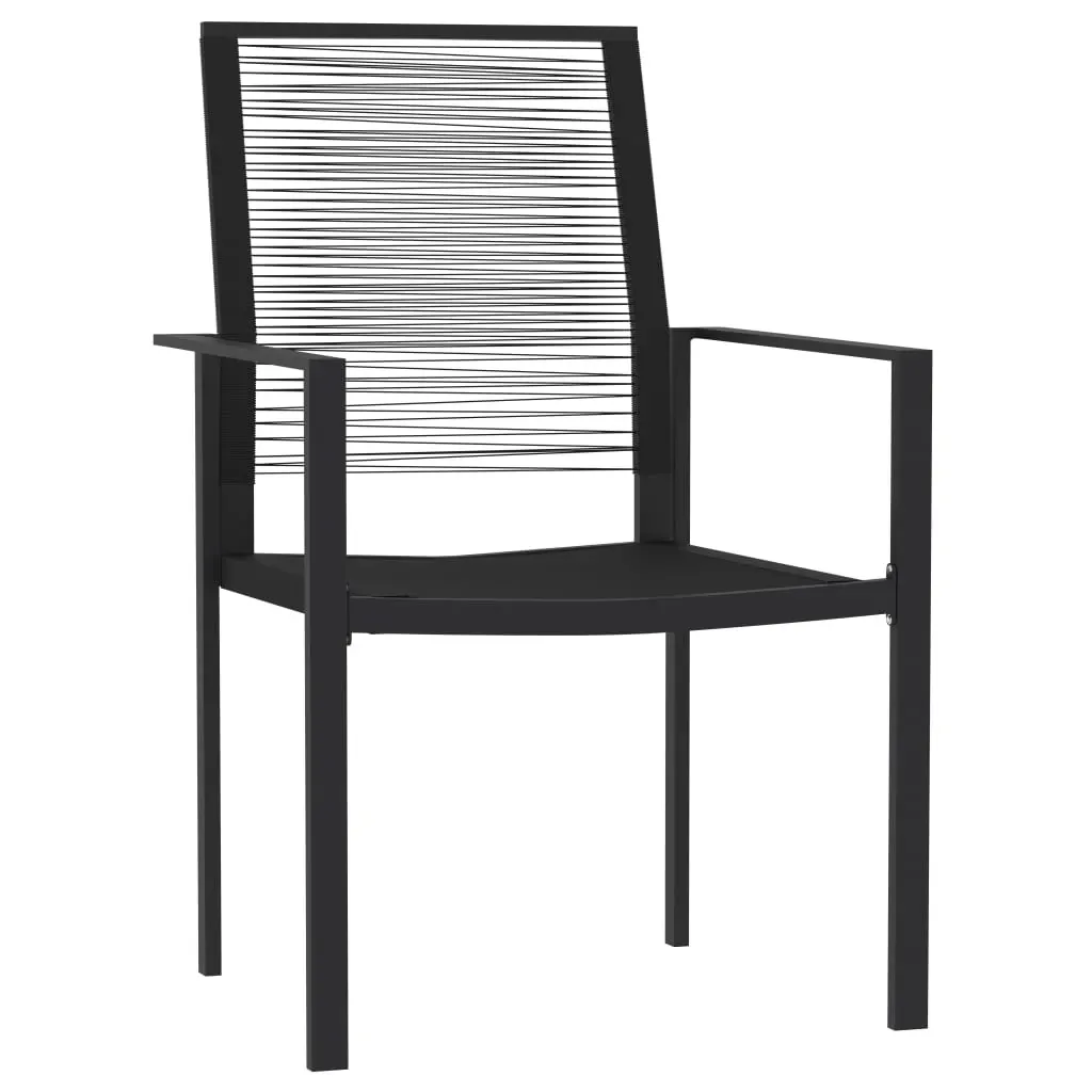 Garden Dining Set Black Price