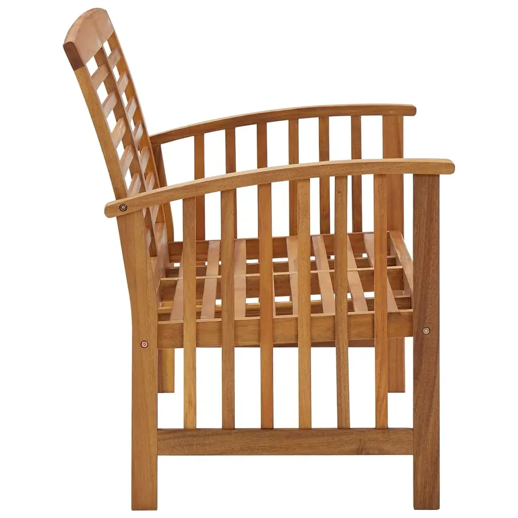 Garden Bench 119 cm Solid Acacia Wood Price