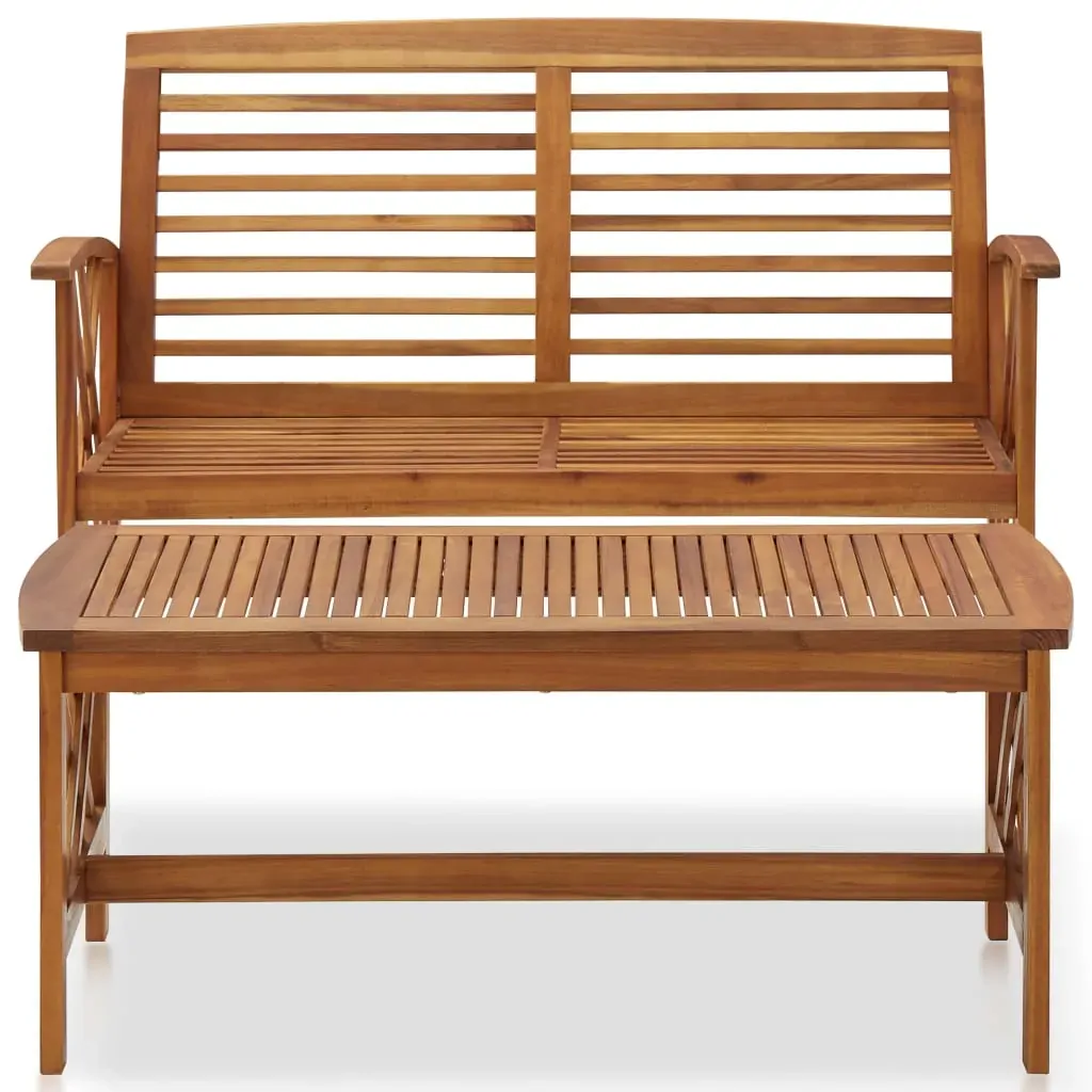 2 Piece Garden Lounge Set Solid Acacia Wood Price