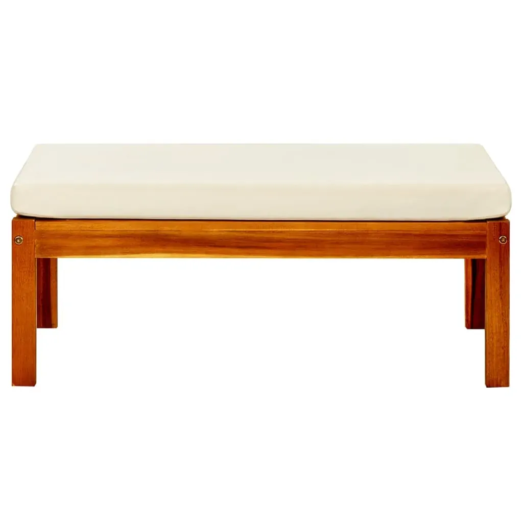 Garden Footrests 2 pcs Solid Acacia Wood Price