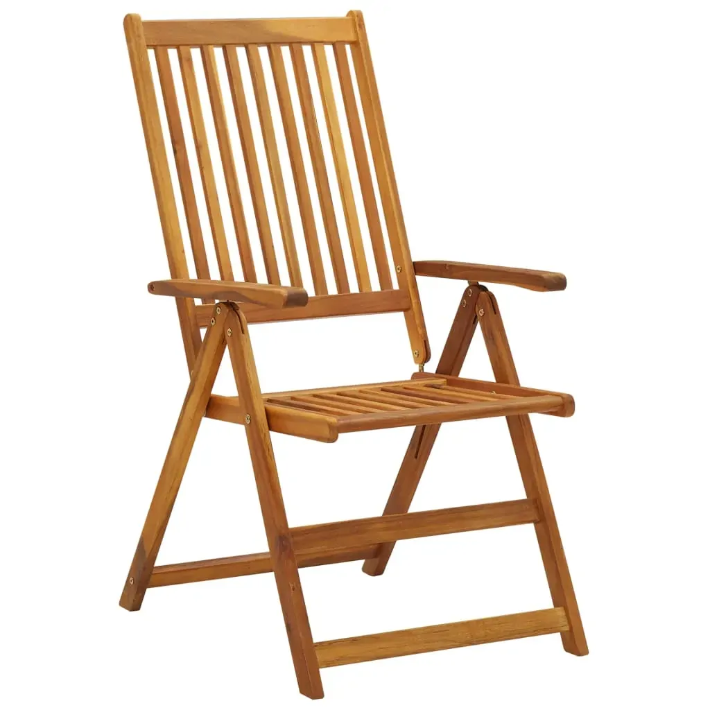 Garden Reclining Chairs Solid Acacia Wood Price