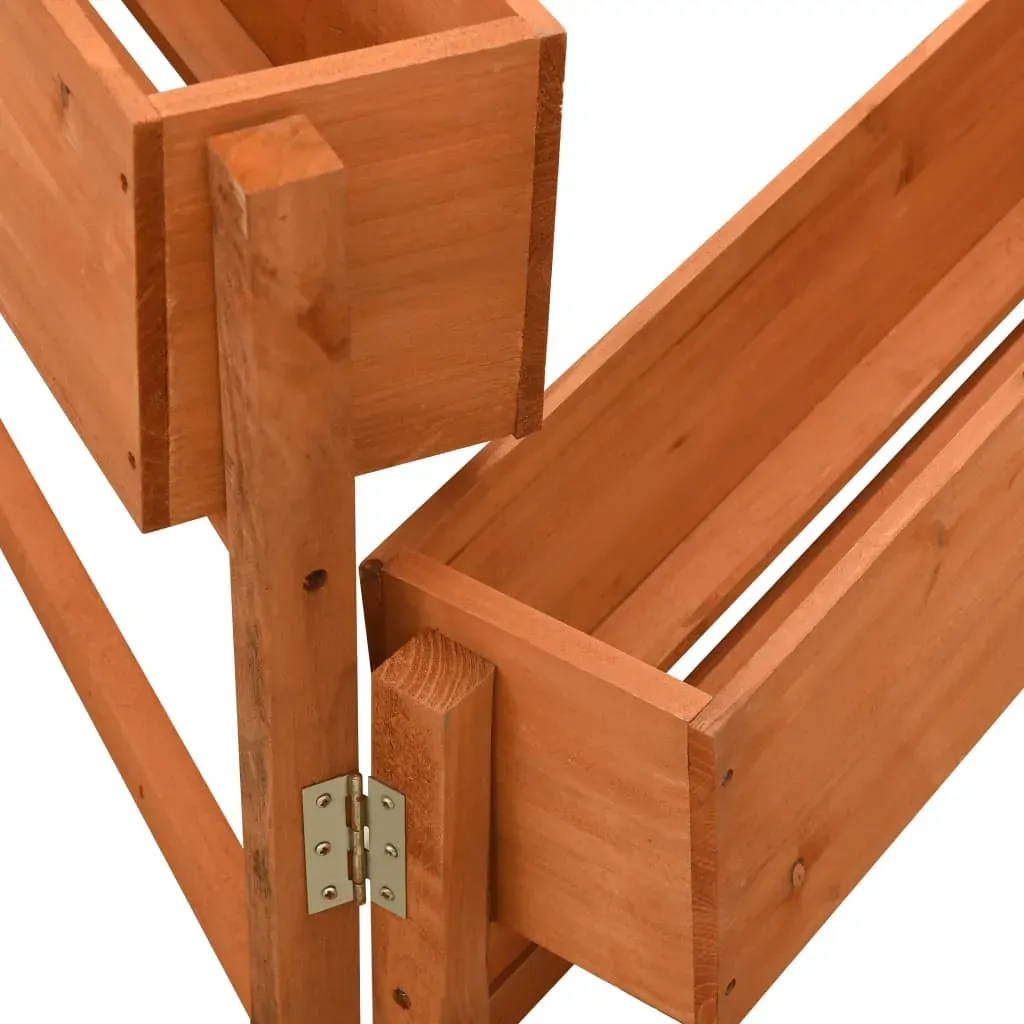 Garden Folding Planter 60x14x75 cm Solid Firwood Price