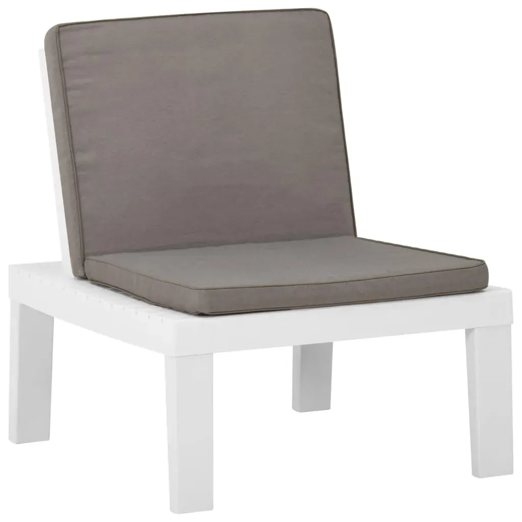 Garden Lounge Chair with Cushion Plastic Price