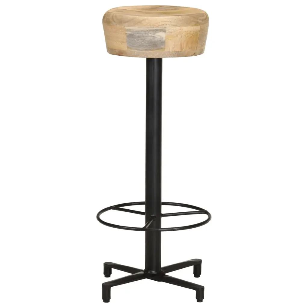 Bar Stools 2 pcs Solid Mango Wood Price