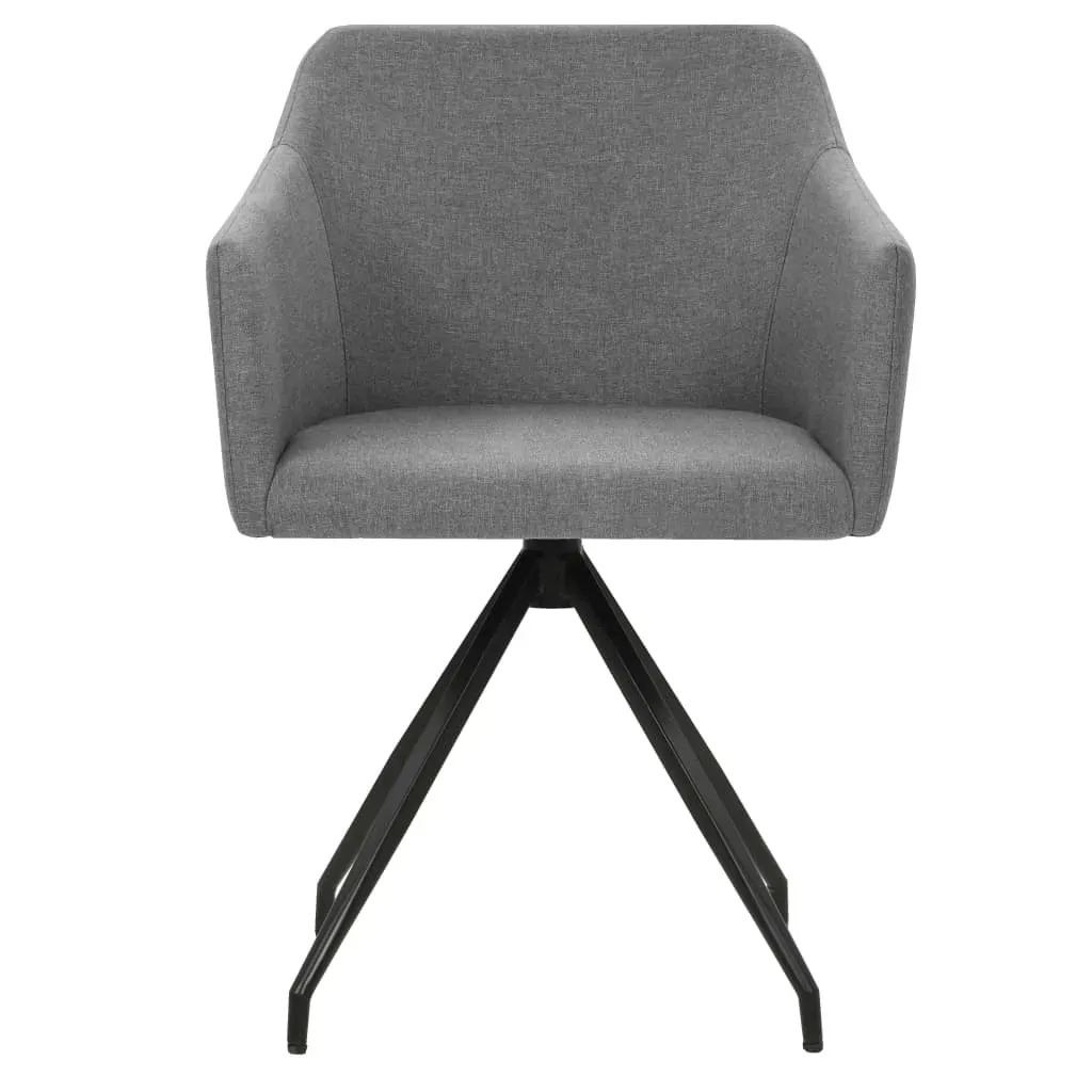 Swivel Dining Chairs 2 pcs Fabric Price