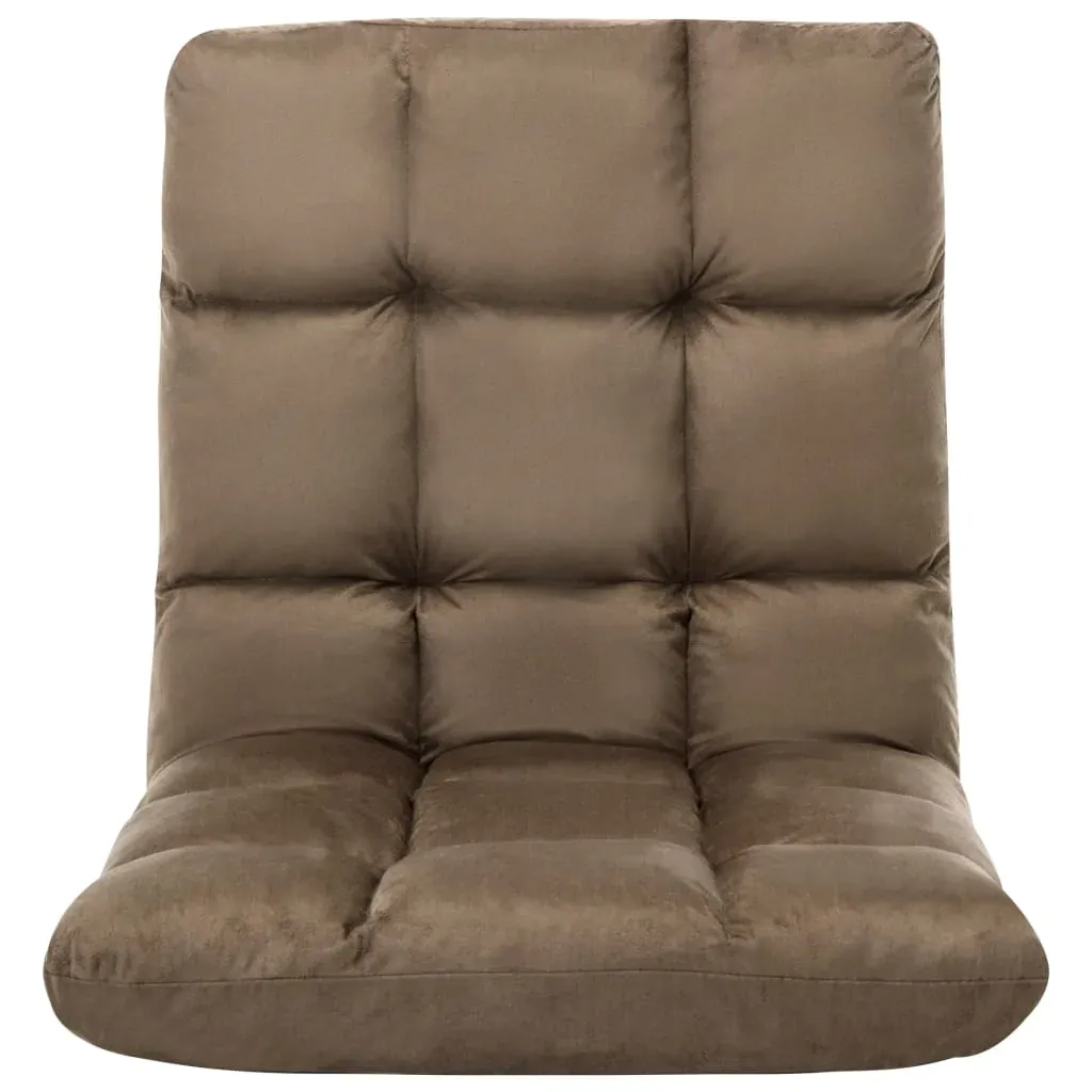 Folding Floor Chair Microfibre Price