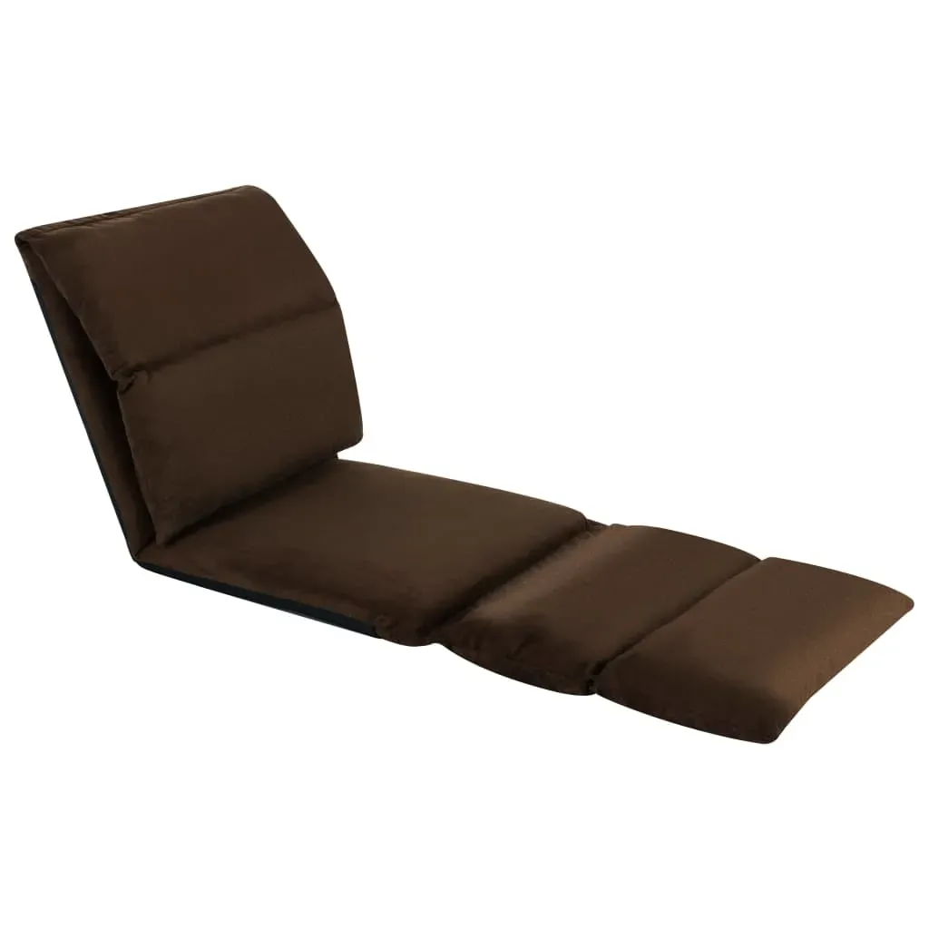 Folding Floor Chair Microfibre Price