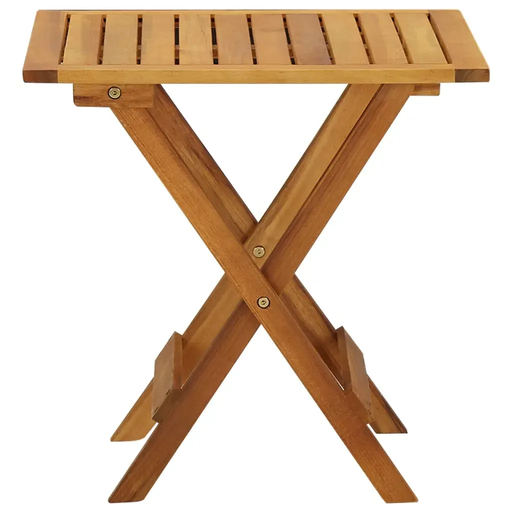 Bistro Table 46x46x47 cm Solid Acacia Wood Price