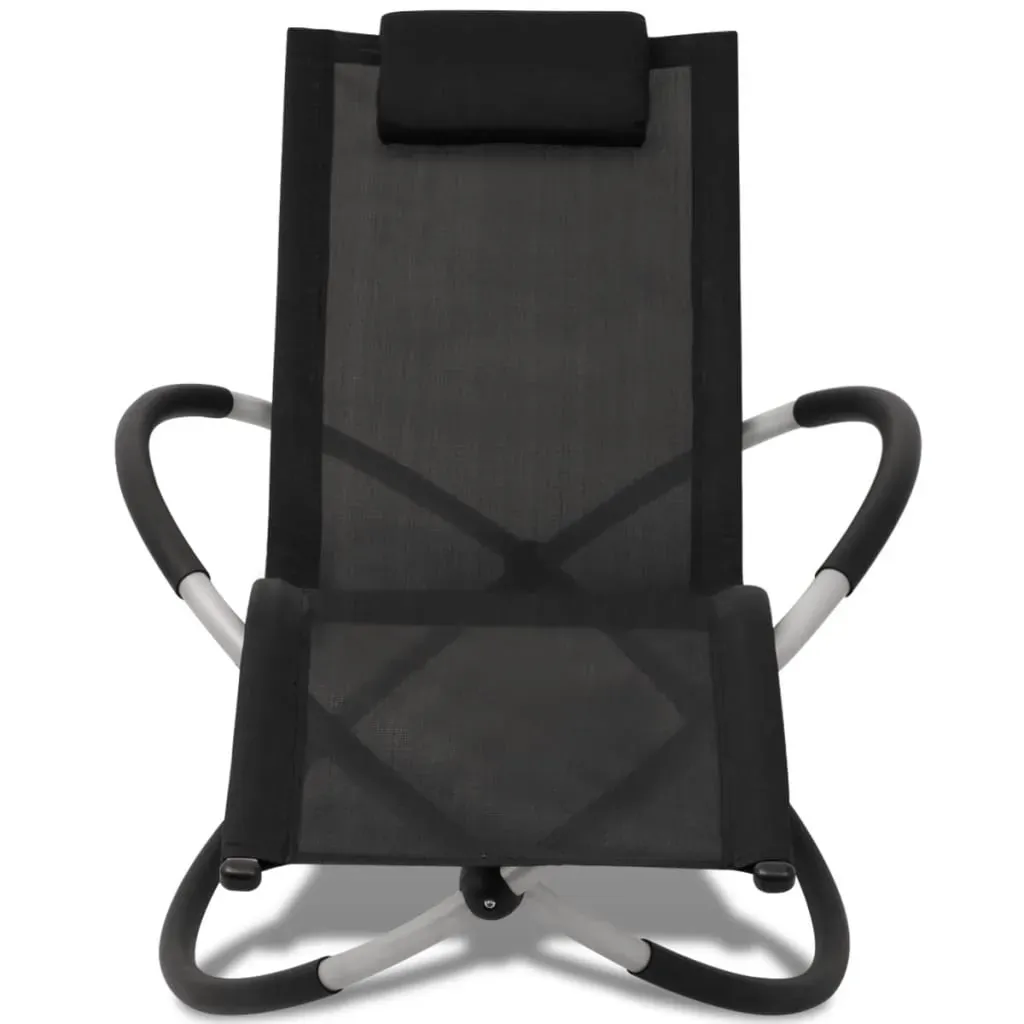 Outdoor Geometrical Sun Lounger Steel and Price