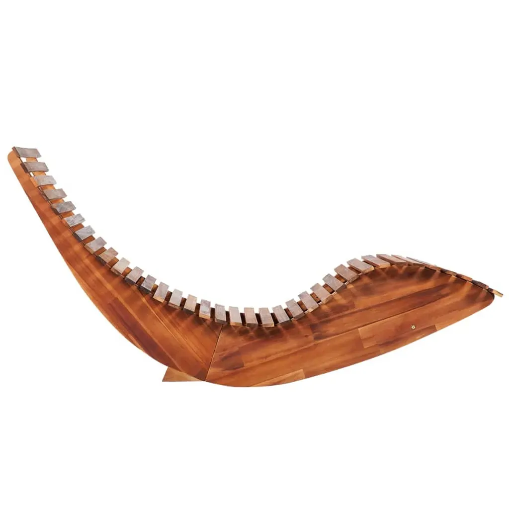 Rocking Sun Lounger Acacia Wood Price