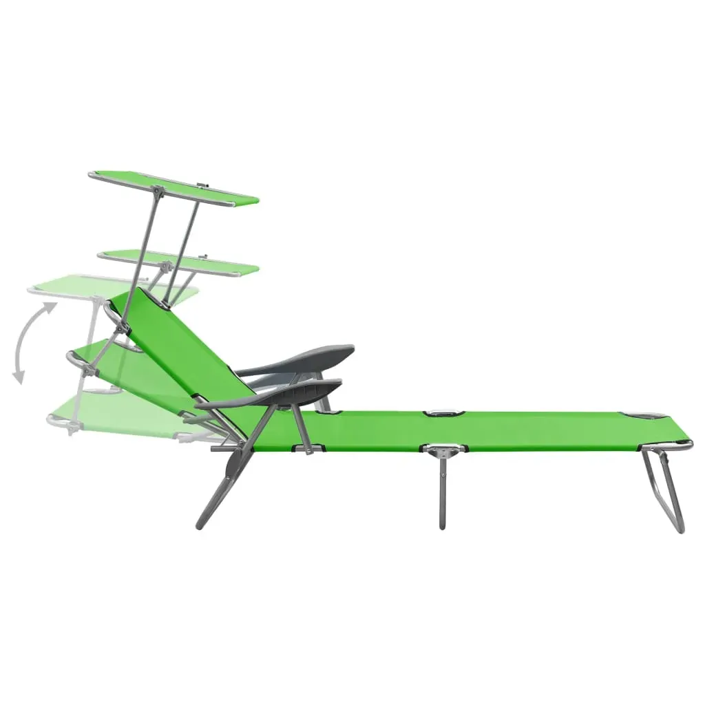 Sun Lounger with Canopy Steel Price