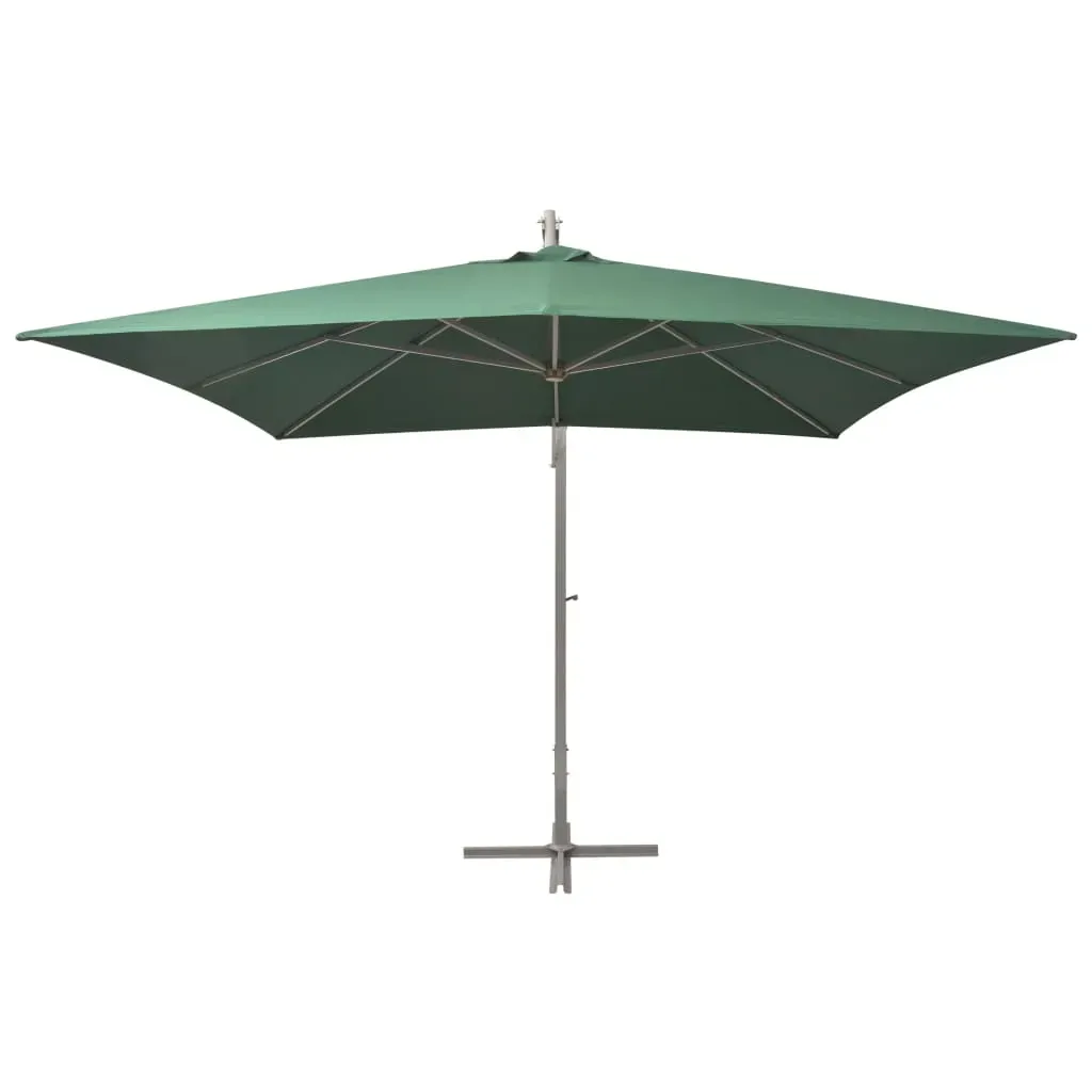 Hanging Parasol 300x300 cm Aluminium Pole Price