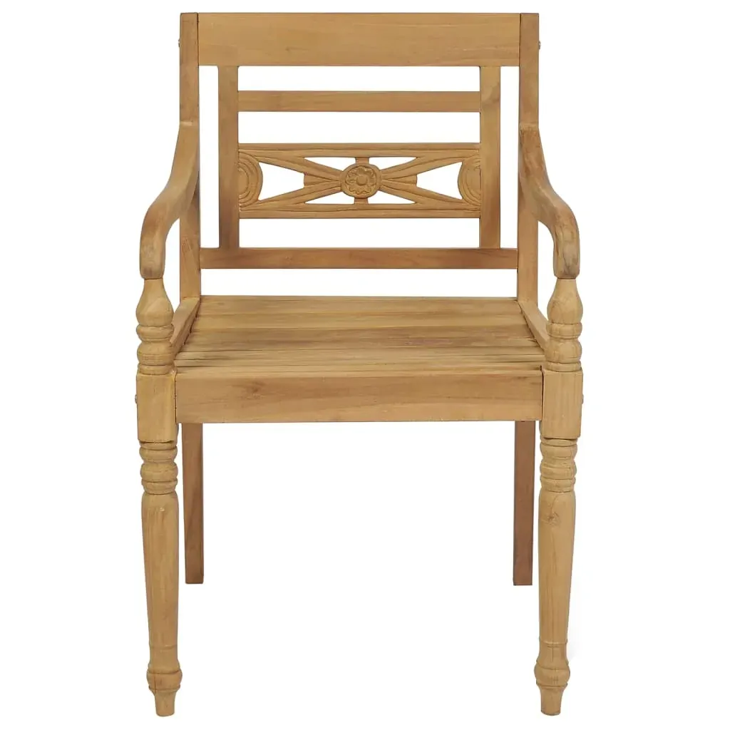 Batavia Chairs Solid Teak Wood Price