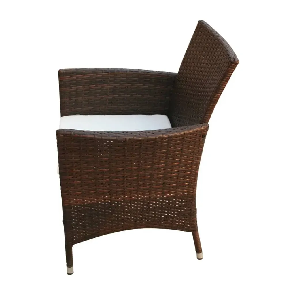 Garden Chairs 2 pcs Poly Rattan Price