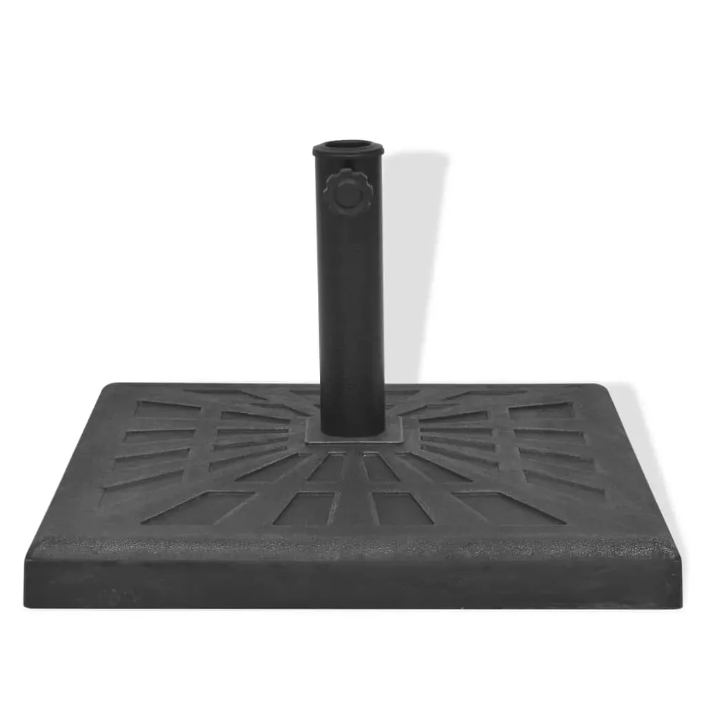 Parasol Base Resin Square Black Price