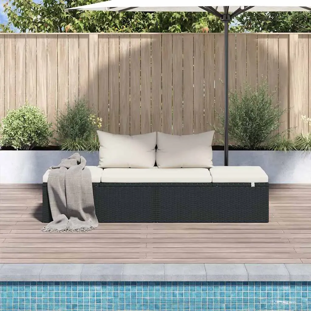 Garden Bed 195x60 cm Poly Rattan Price