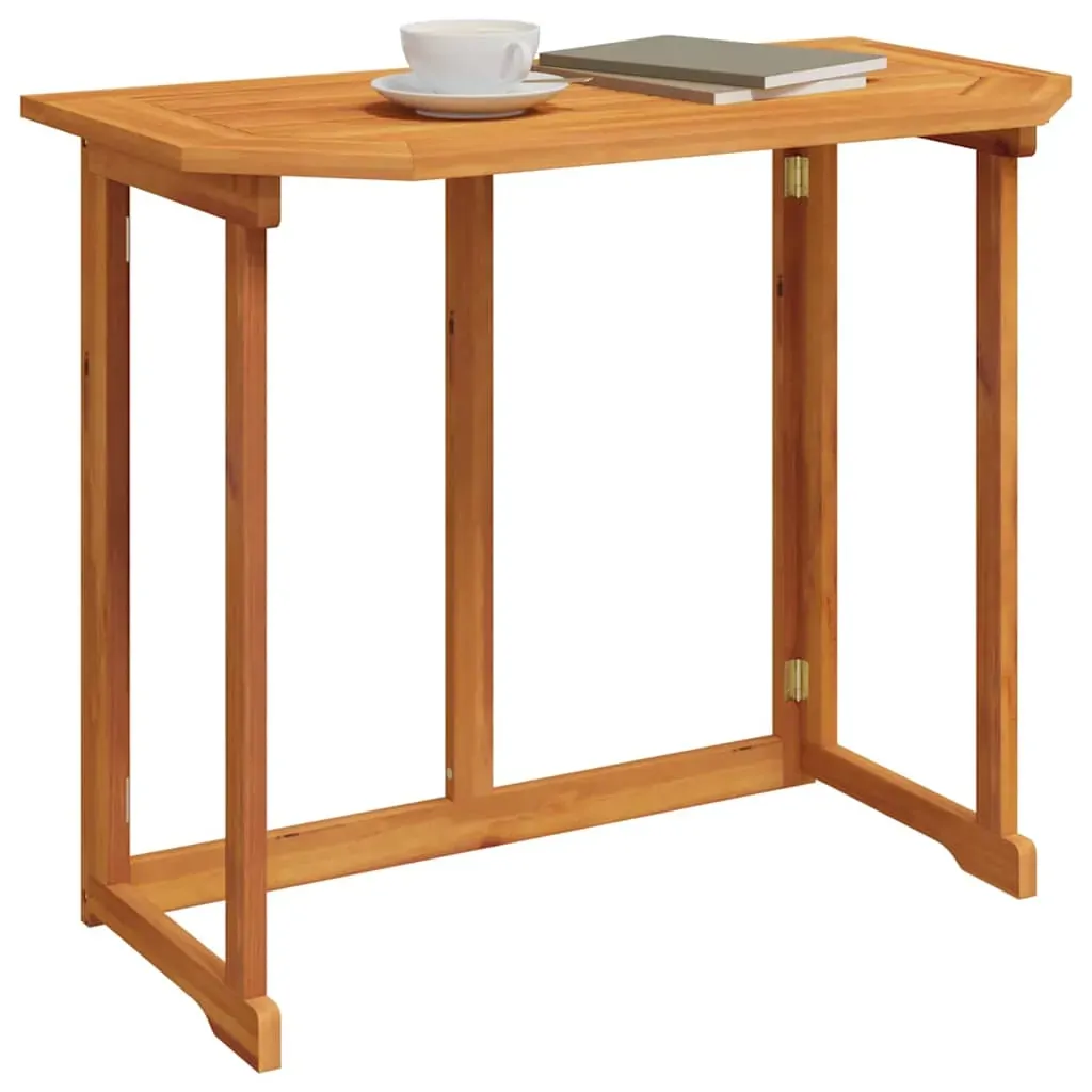 Bistro Table 90x50x75 cm Solid Acacia Wood Price