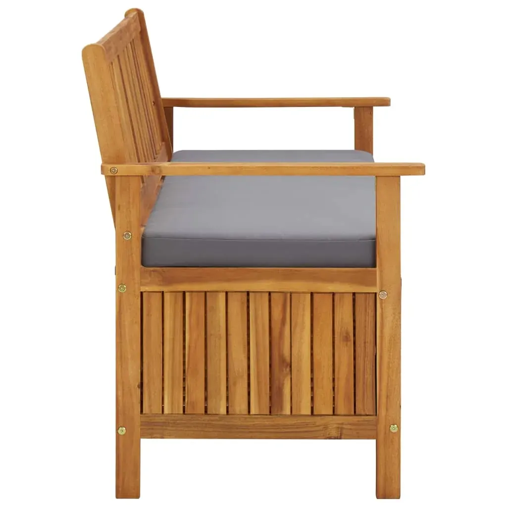 Garden Storage Bench Solid Acacia Wood Price