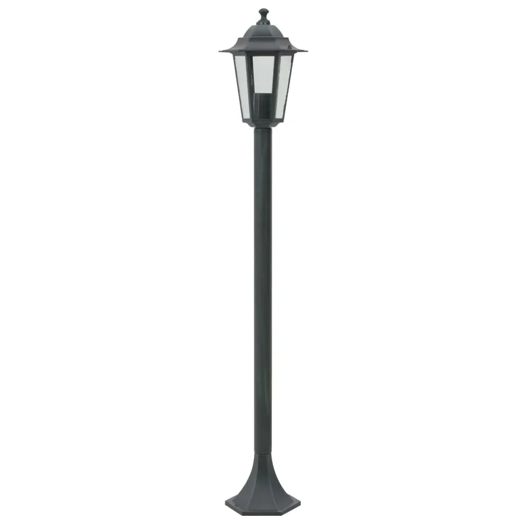 Garden Post Lights 6 pcs E27 110 cm Aluminium Price
