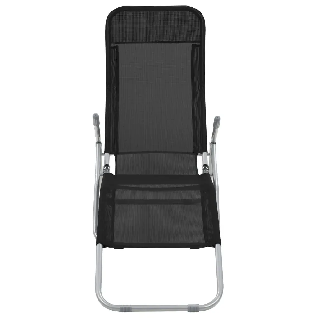 Folding Sun Loungers 2 pcs Textilene Price