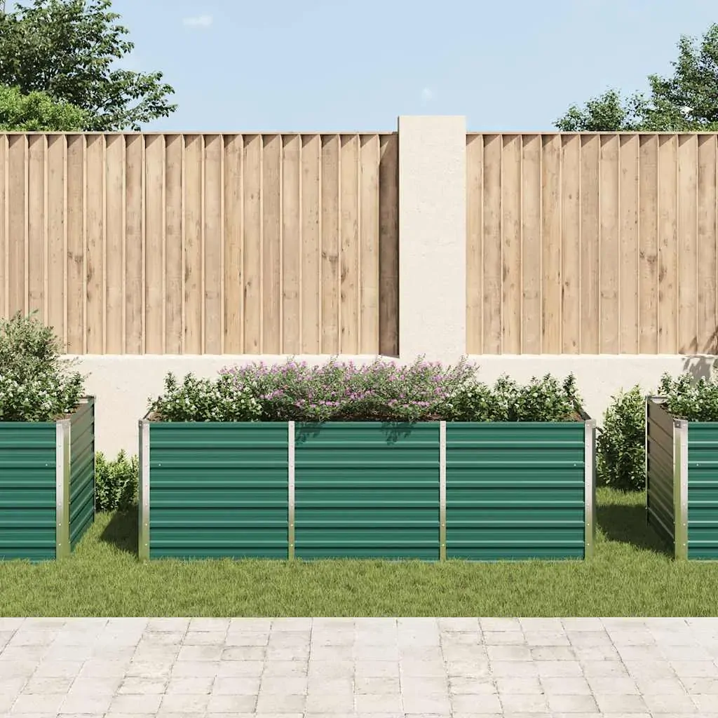 Garden Raised Bed Galvanised Steel Green Price