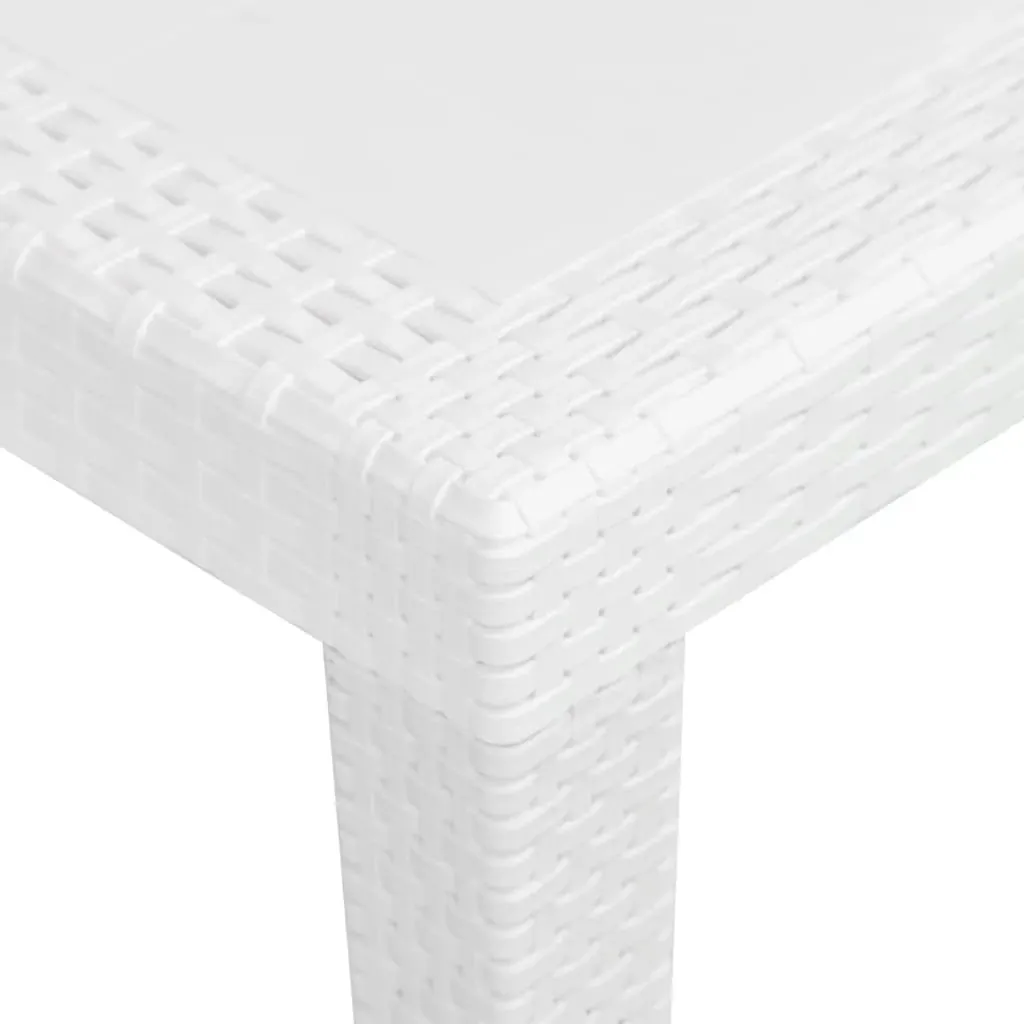 Garden Table Plastic Rattan Look Price