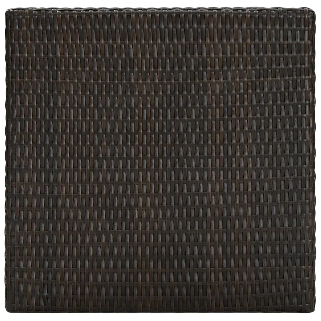 Garden Bar Table Poly Rattan Price