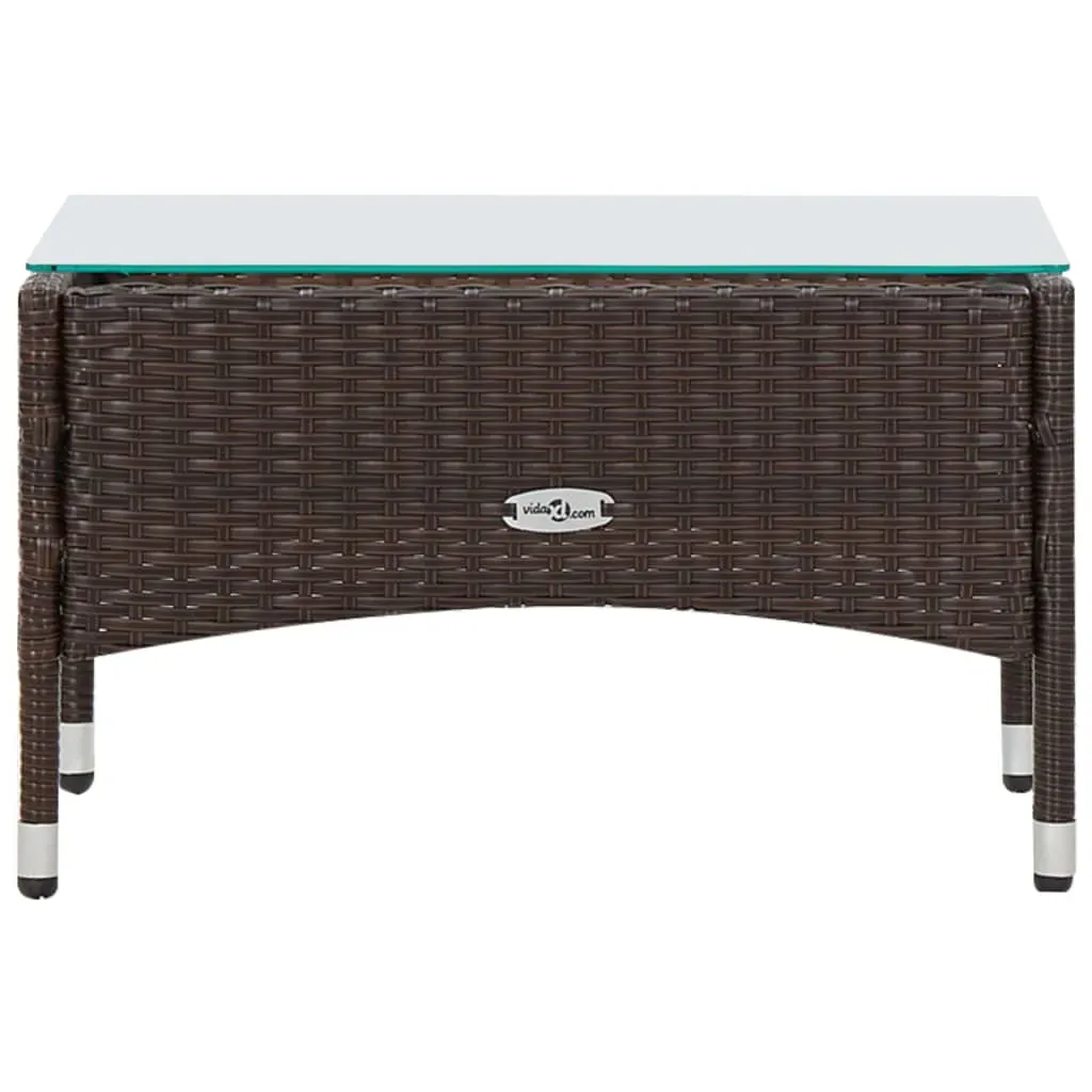 4 Piece Garden Lounge Set With Cushions Poly Rattan Price