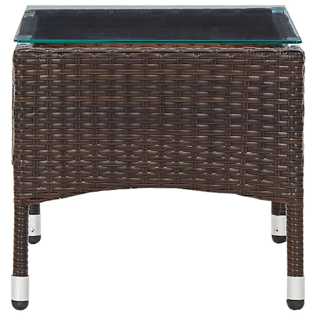 Coffee Table 60x40x36 cm Poly Rattan Price