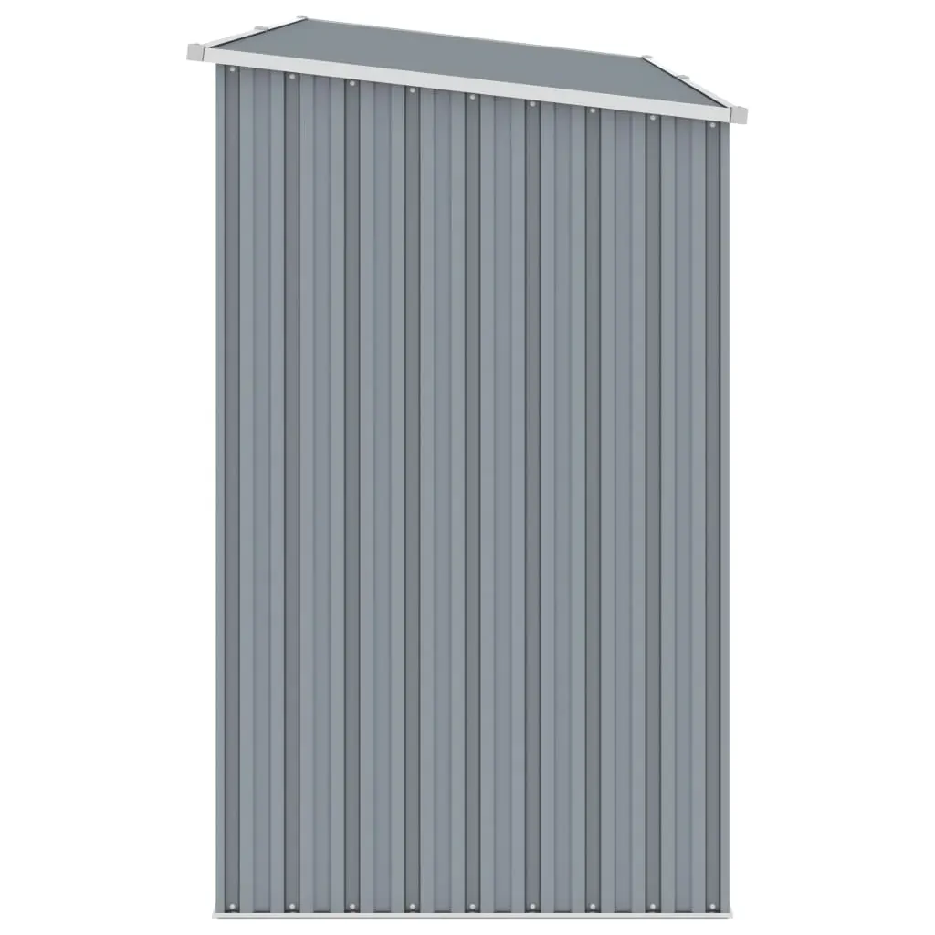 Garden Firewood Shed 245x98x159 cm Galvanised Steel Price