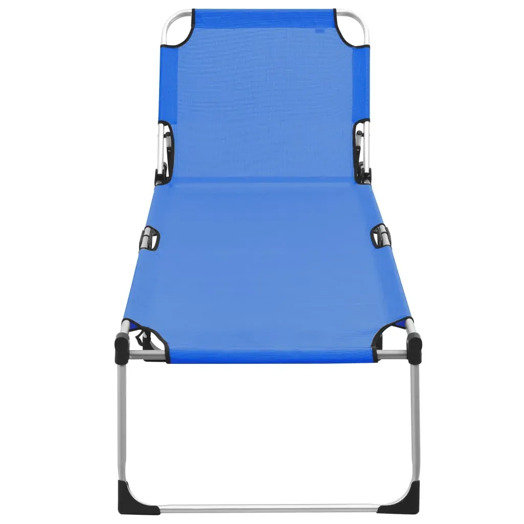 Extra High Folding Senior Sunbed Aluminium Price