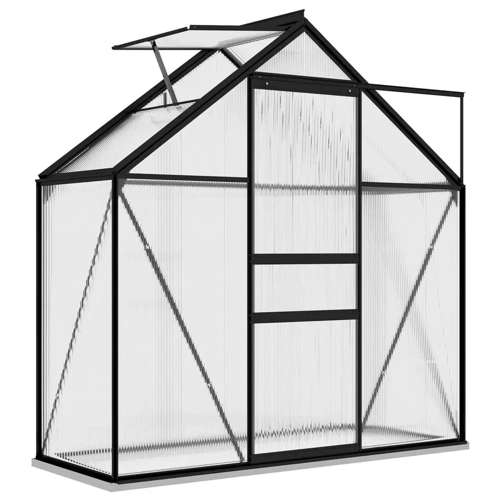 Greenhouse with Base Frame Anthracite Aluminium Price