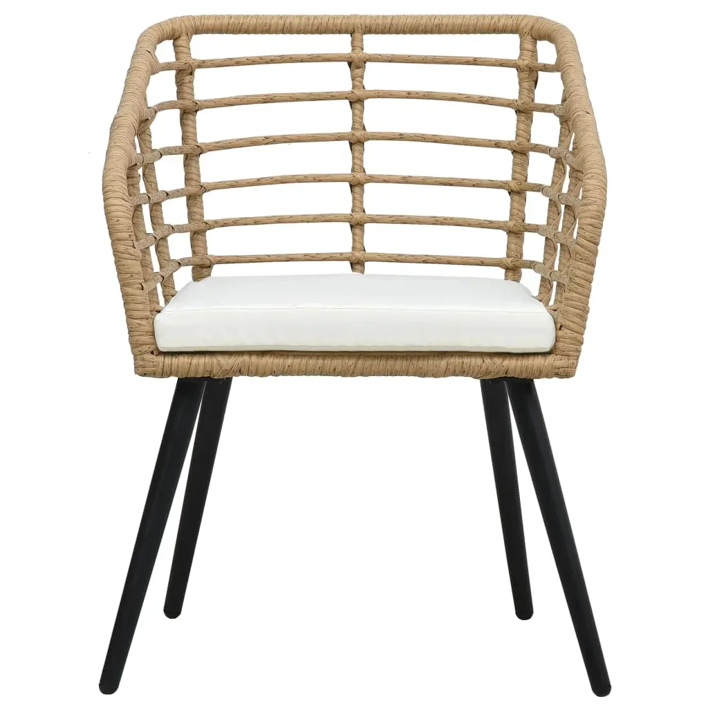3 Piece Bistro Set Poly Rattan Price