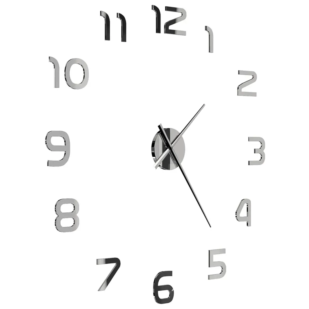 3D Wall Clock Modern Design 100 cm XXL Price