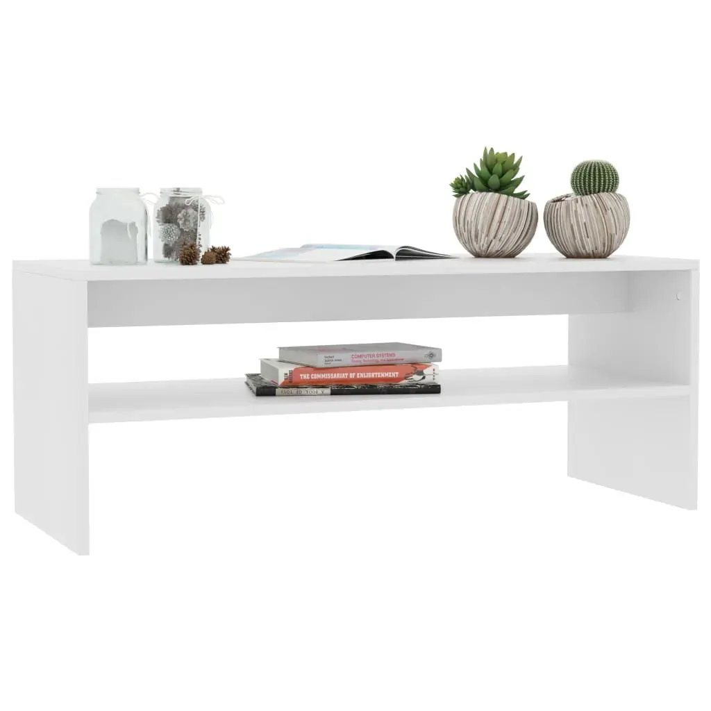 Coffee Table 100x40x40 cm Engineered Wood Price