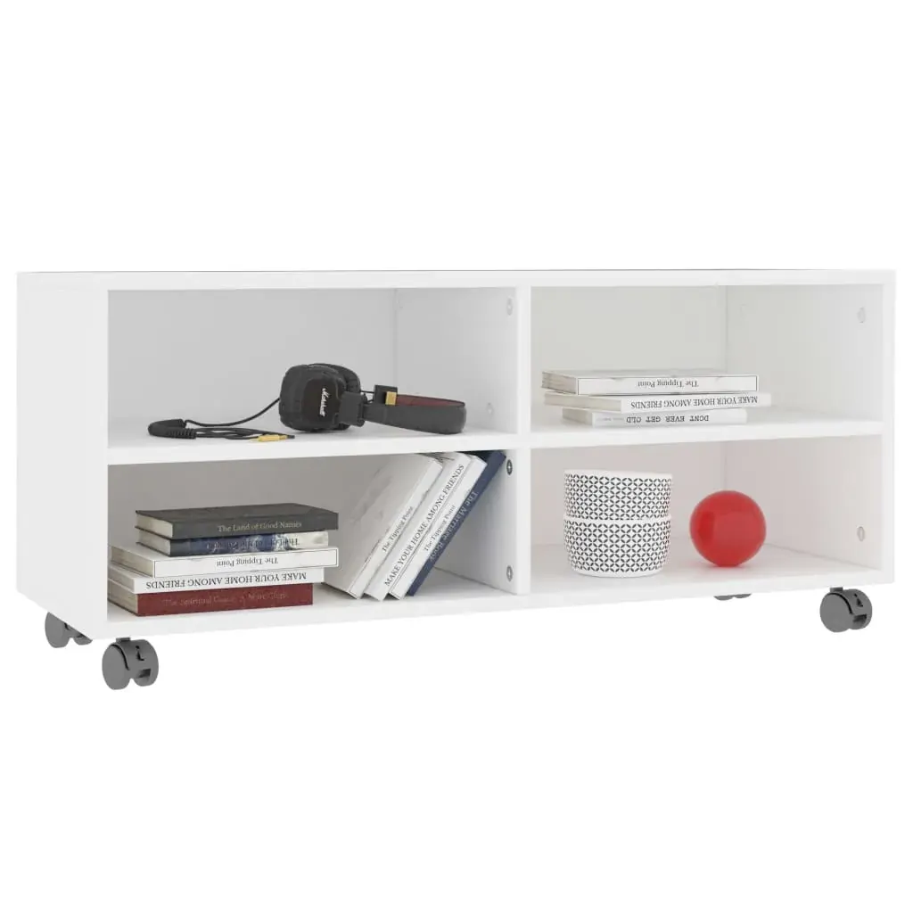 Tarpon TV Cabinet with Castors 90x35x35 cm Engineered Wood Price