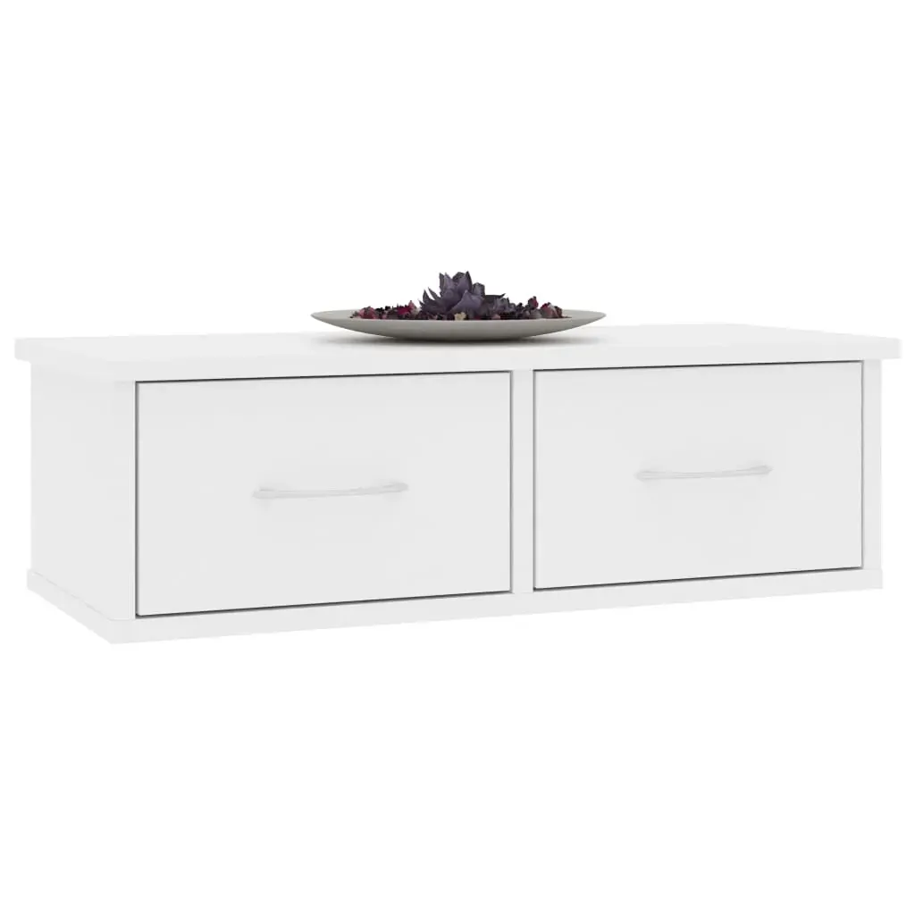 Wall-mounted Drawer Shelf 60x26x18.5 cm Engineered Wood Price