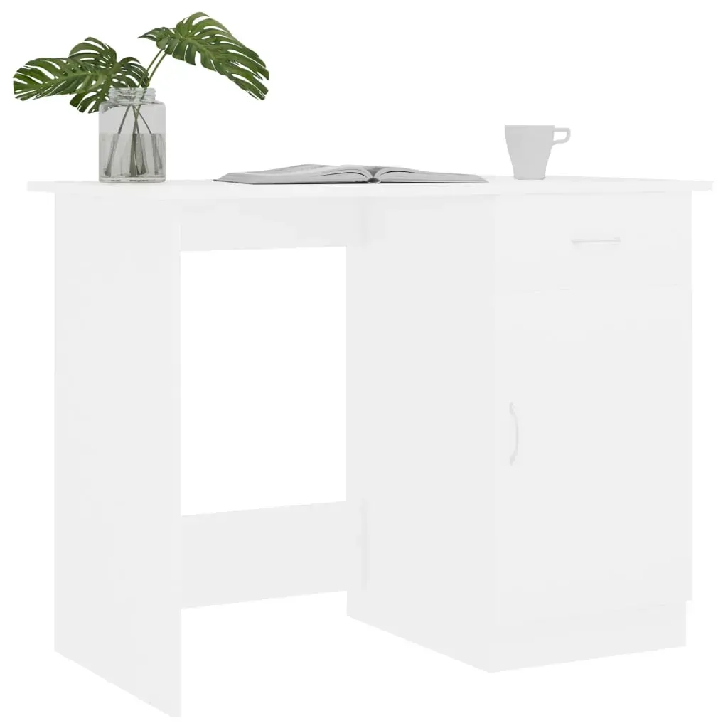 Desk 100x50x76 cm Engineered Wood Price