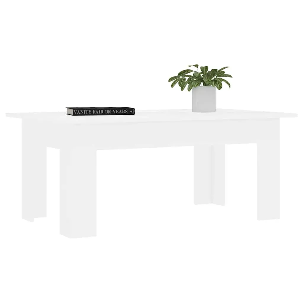 Coffee Table 100x60x42 cm Engineered Wood Price