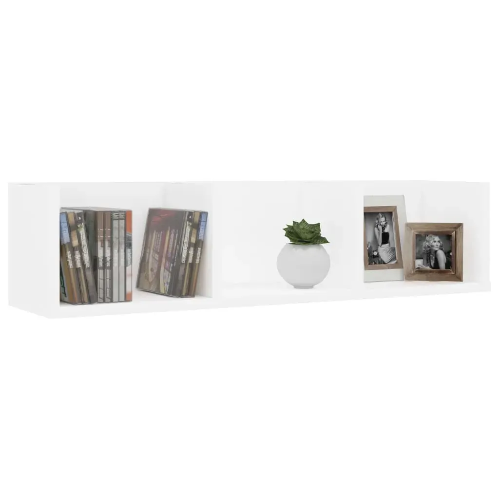 CD Wall Shelf 75x18x18 cm Engineered Wood Price
