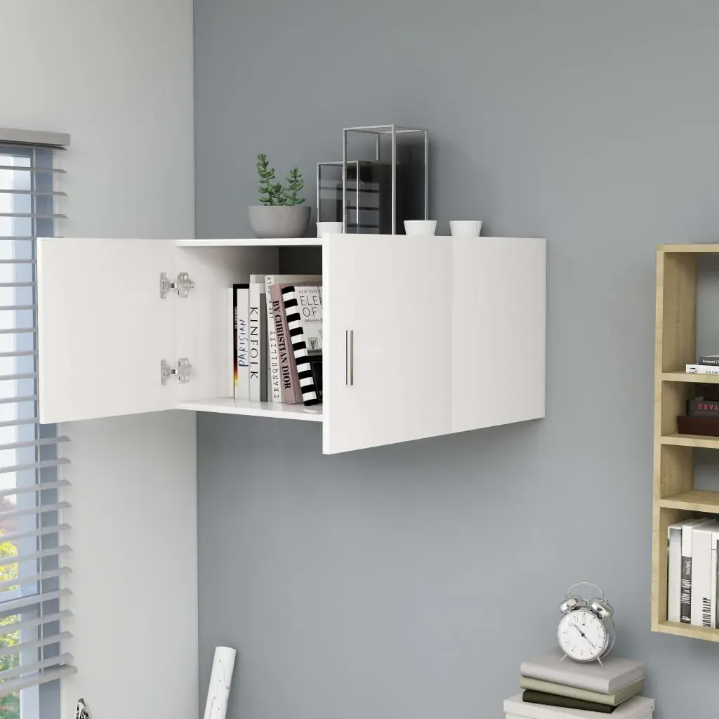 Wall Mounted Cabinet 80x39x40 cm Engineered Wood Price