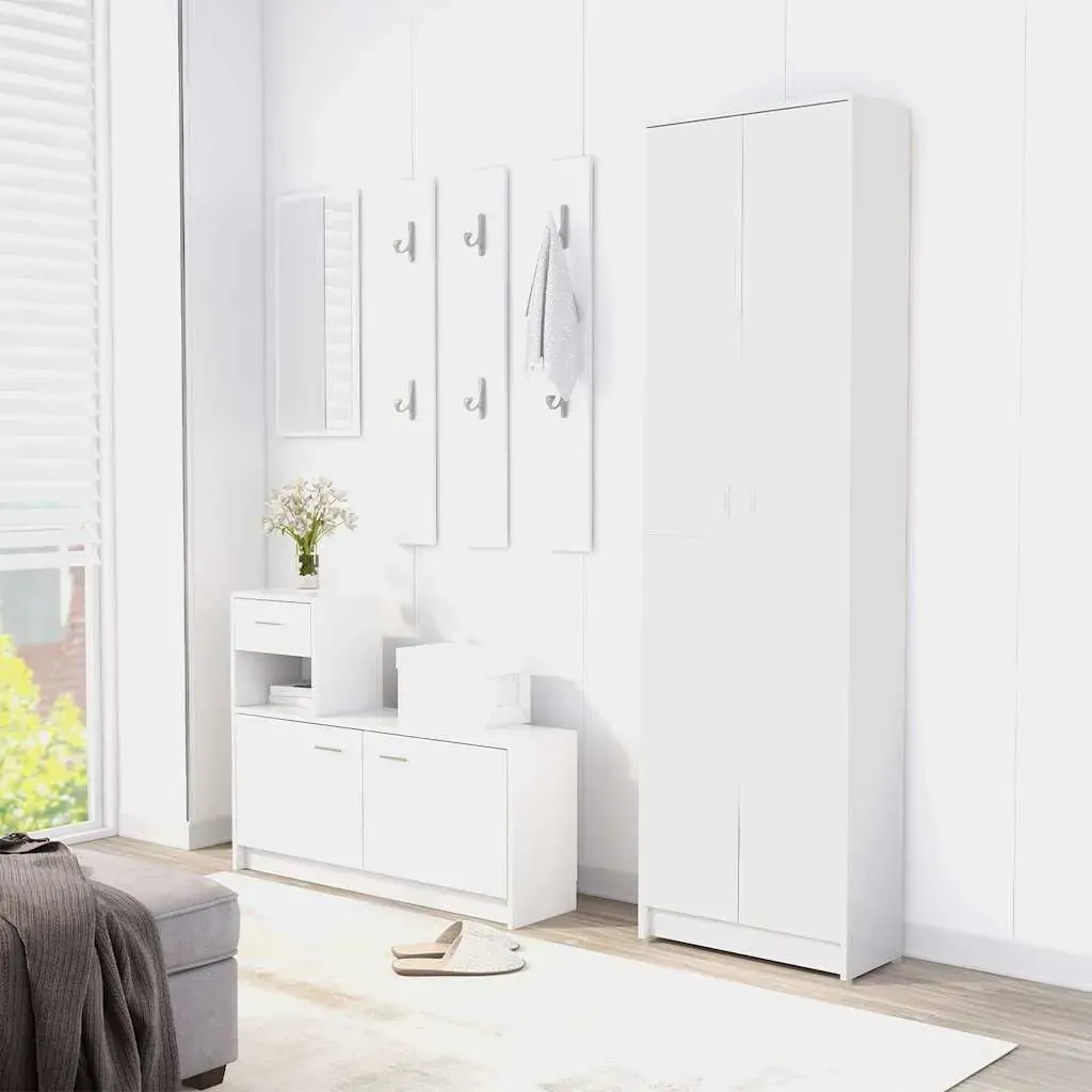Hallway Wardrobe 55x25x189 cm Engineered Wood Price