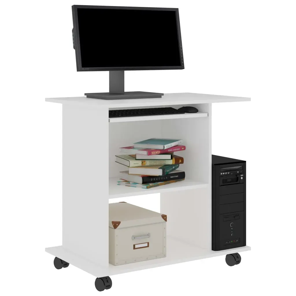 Computer Desk 80x50x75 cm Engineered Wood Price