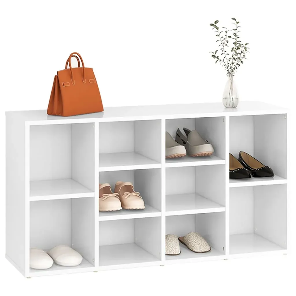 Shoe Bench 103x30x54.5 cm Engineered Wood Price