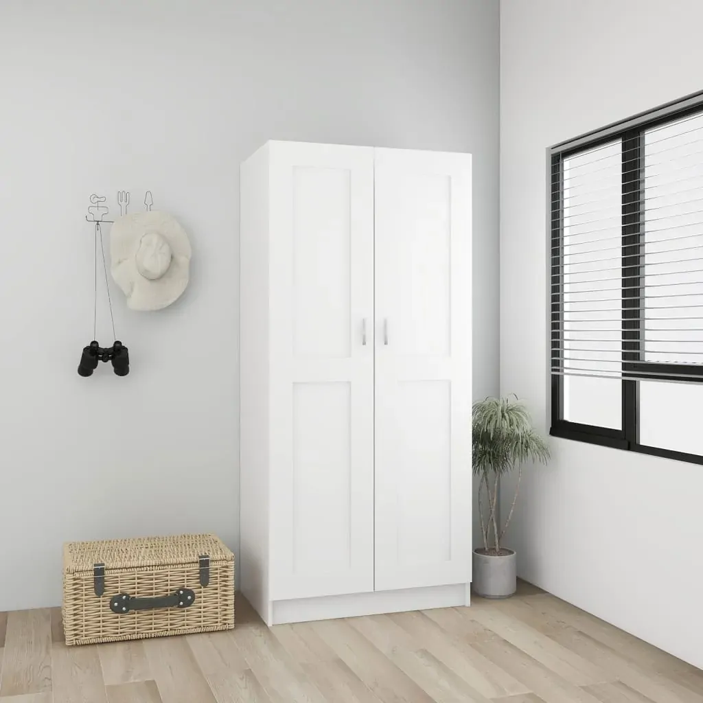 Wardrobe 82.5x51.5x180 cm Engineered Wood Price
