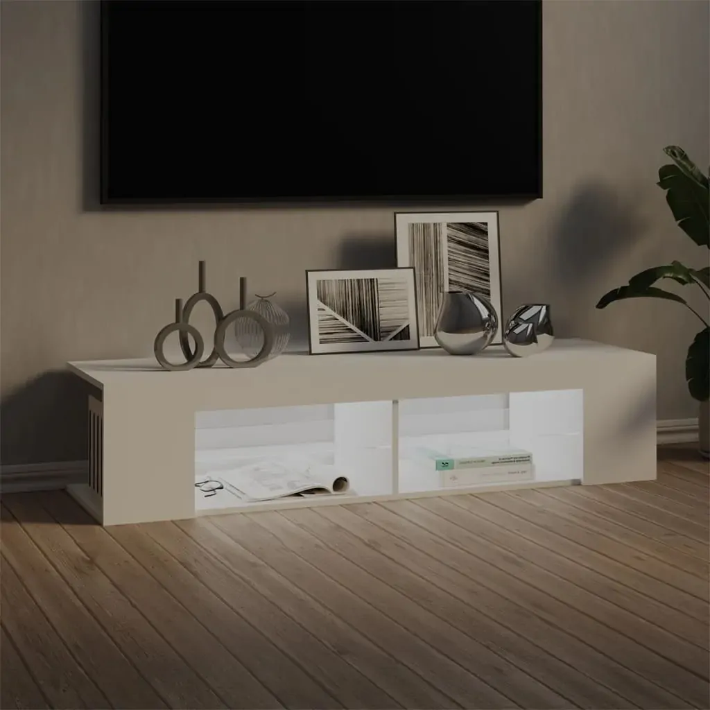 Dorchester TV Cabinet with LED Lights 135x39x30 cm Price