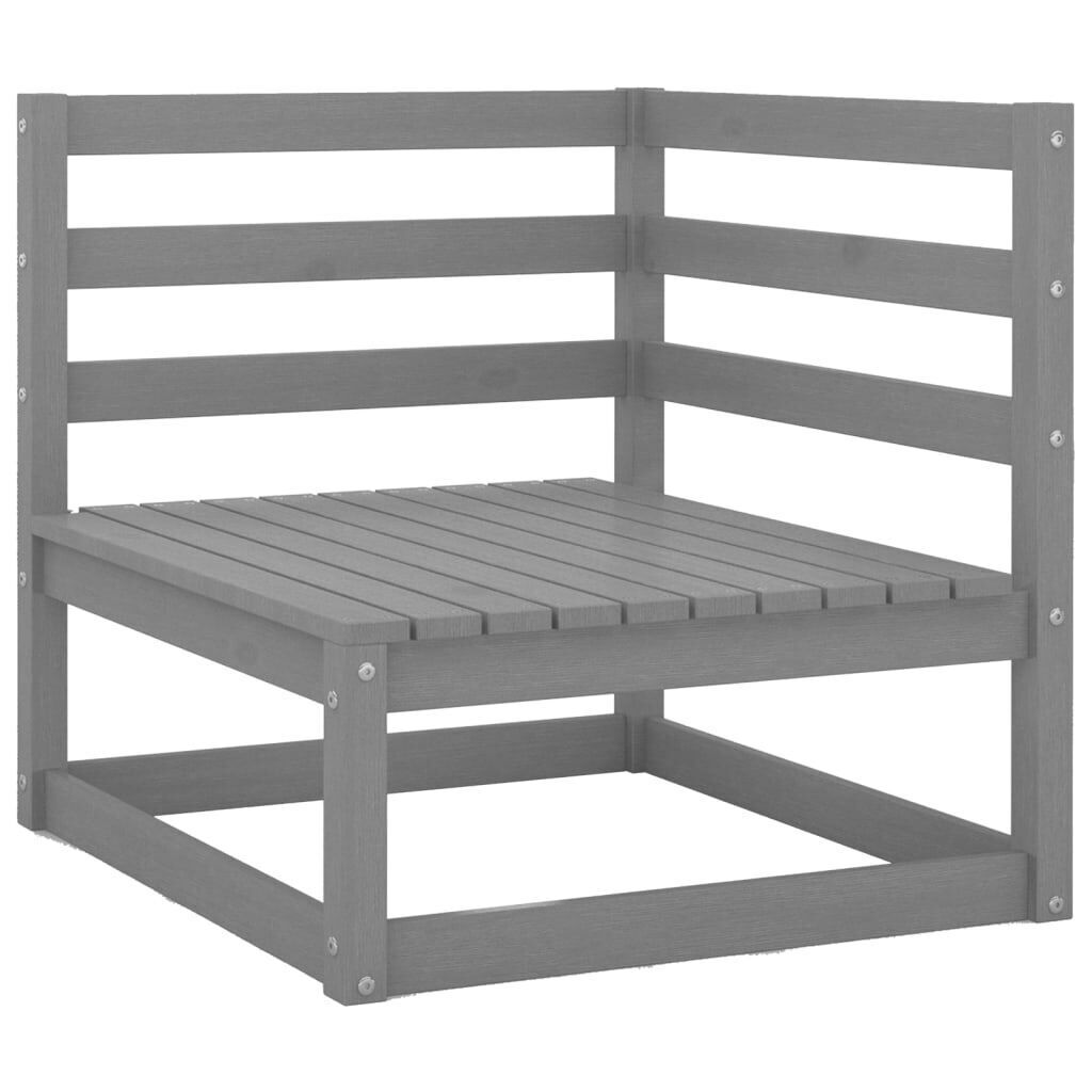 Garden Corner Sofa Solid Pinewood Price