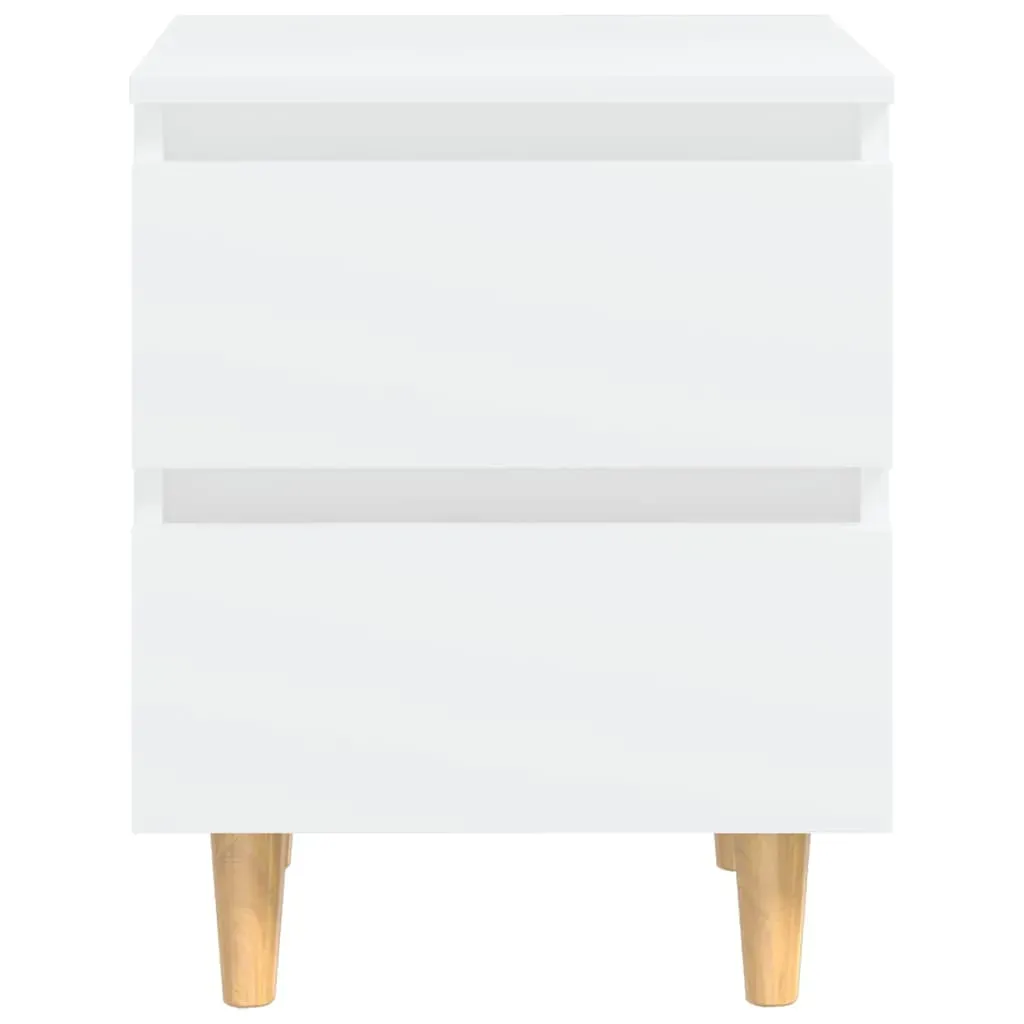 Tualatin Bed Cabinet with Solid Pinewood Legs 40x35x50 cm Price