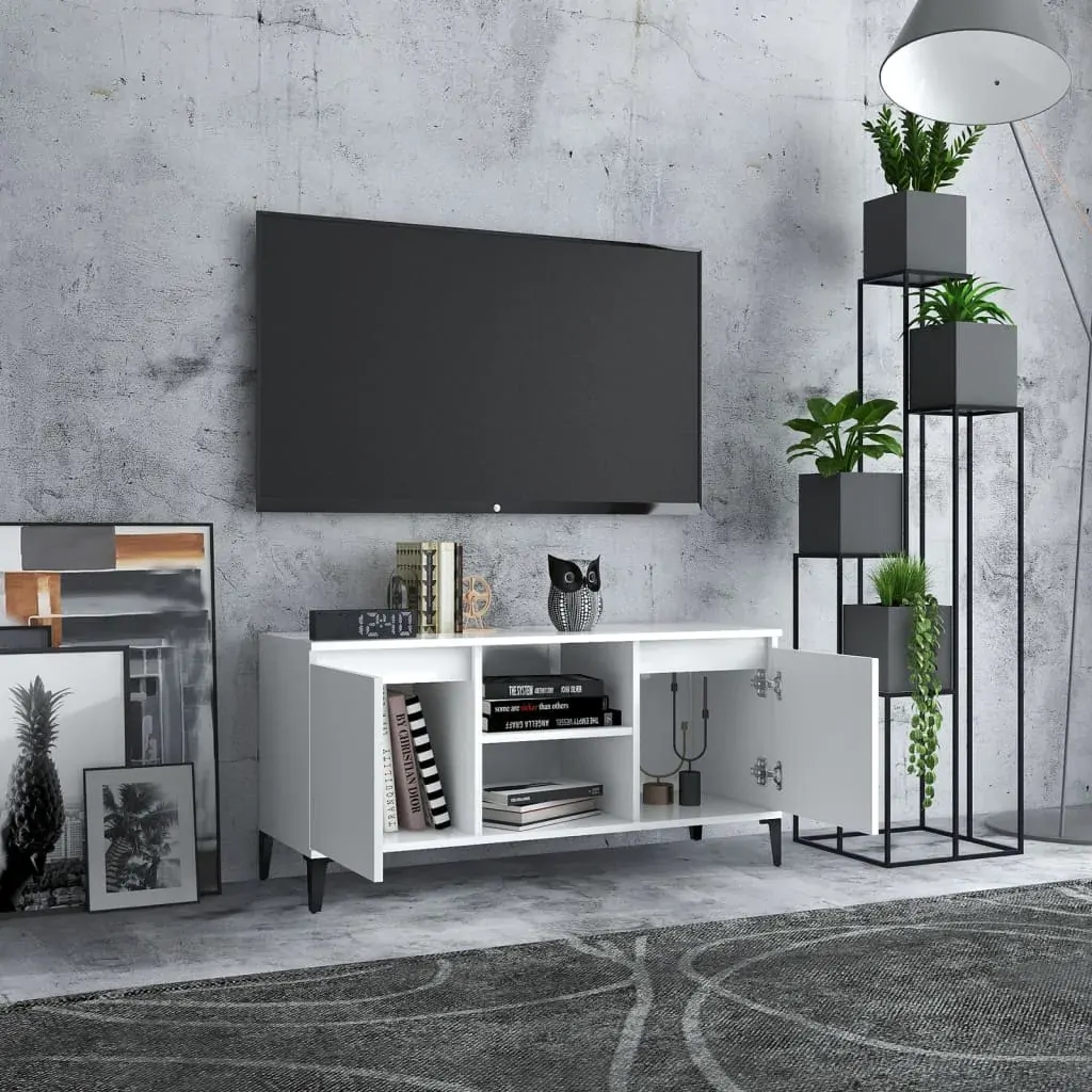 Bingley TV Cabinet with Metal Legs 103.5x35x50 cm Price